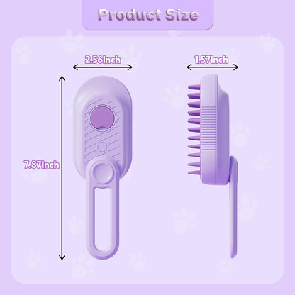 HeyePet™ SteamCare Brush — Cleaning & Massage In One