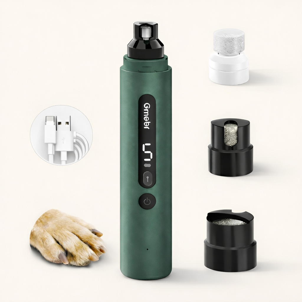 HeyePet™ SilentCare Pro | Quiet Pet Nail Grinder