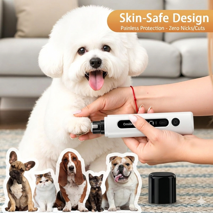 HeyePet™ SilentCare Pro | Quiet Pet Nail Grinder